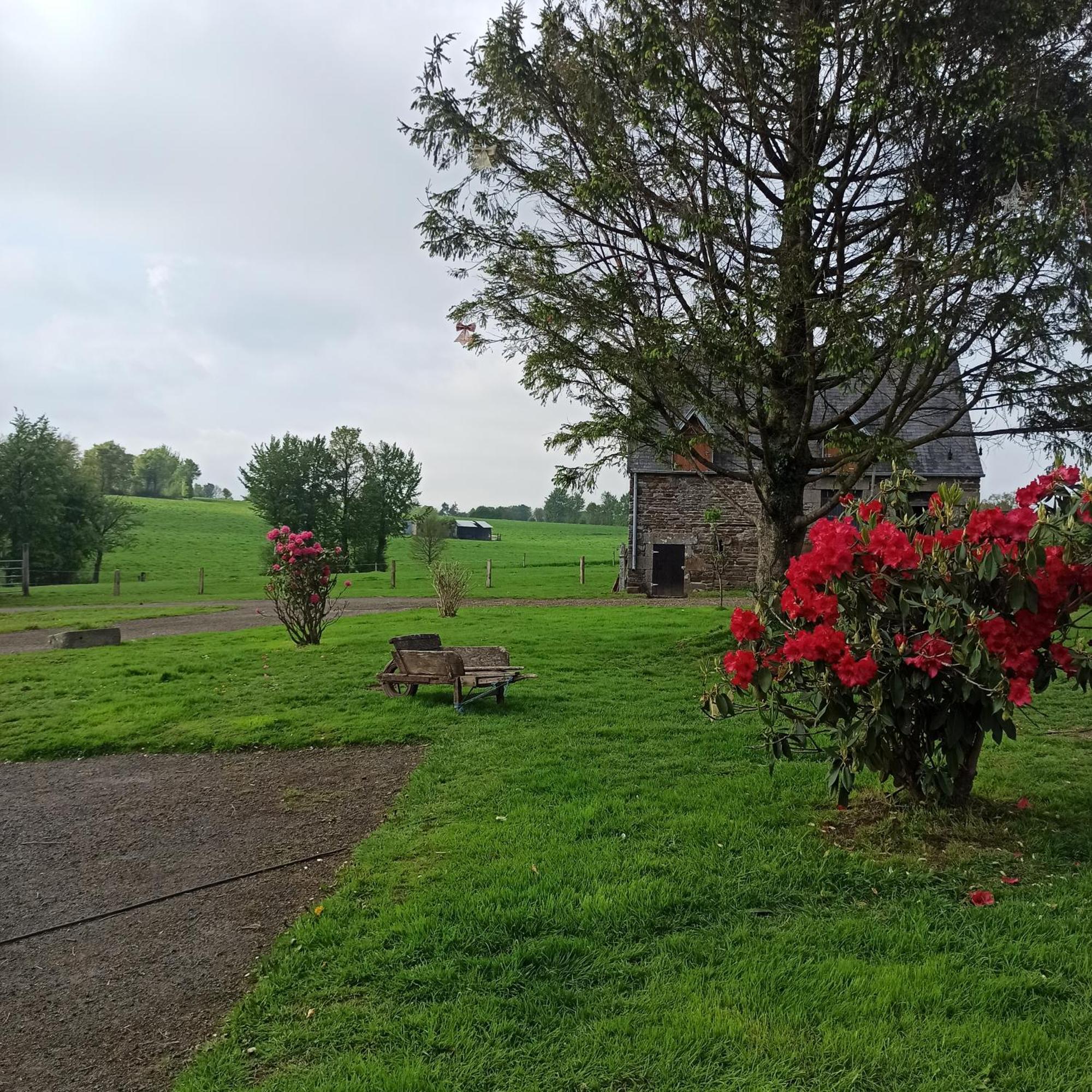 La Billardiere Camping A La Ferme Le Menil-Ciboult Екстер'єр фото
